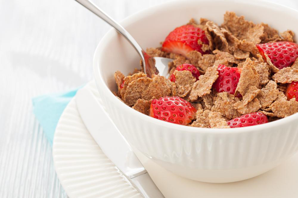 Begin your day with high-fiber cereals for a bright start