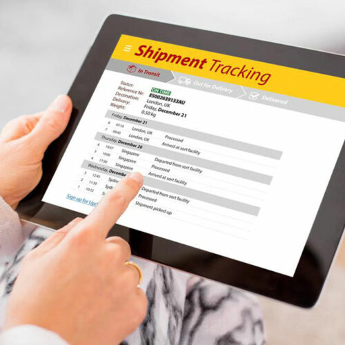 Shipment tracking process