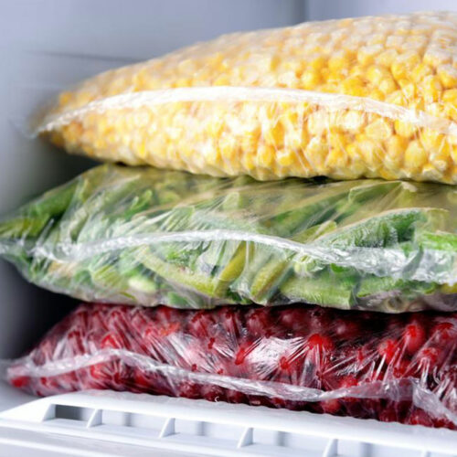 Three ways of freezing corn